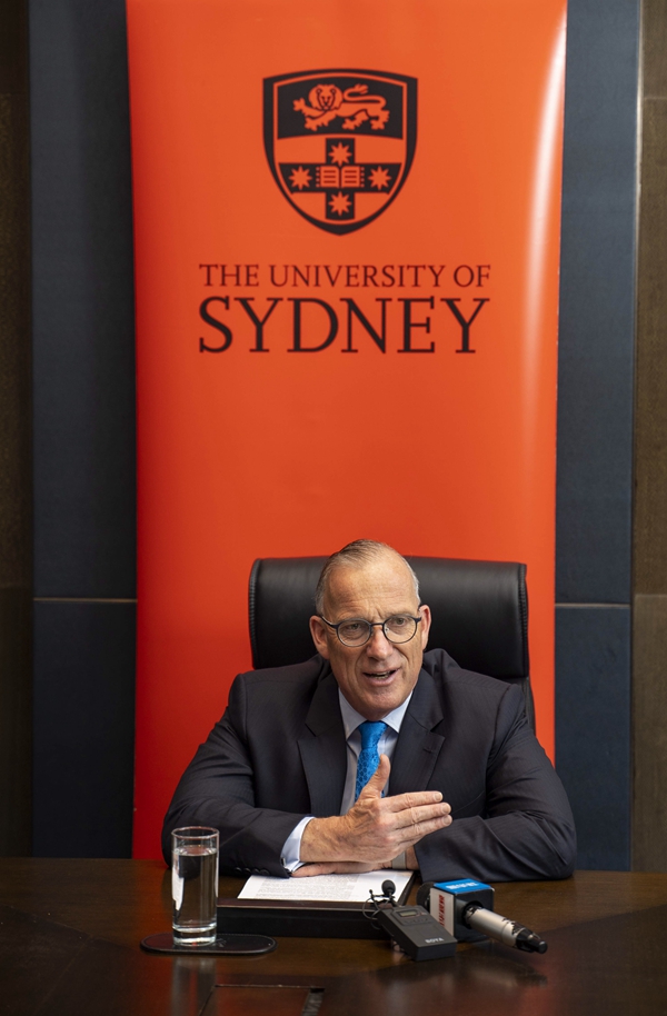 悉尼大学校长：中国留学生热衷回国效力